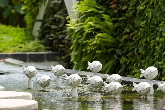 Modern Outdoor Fountains